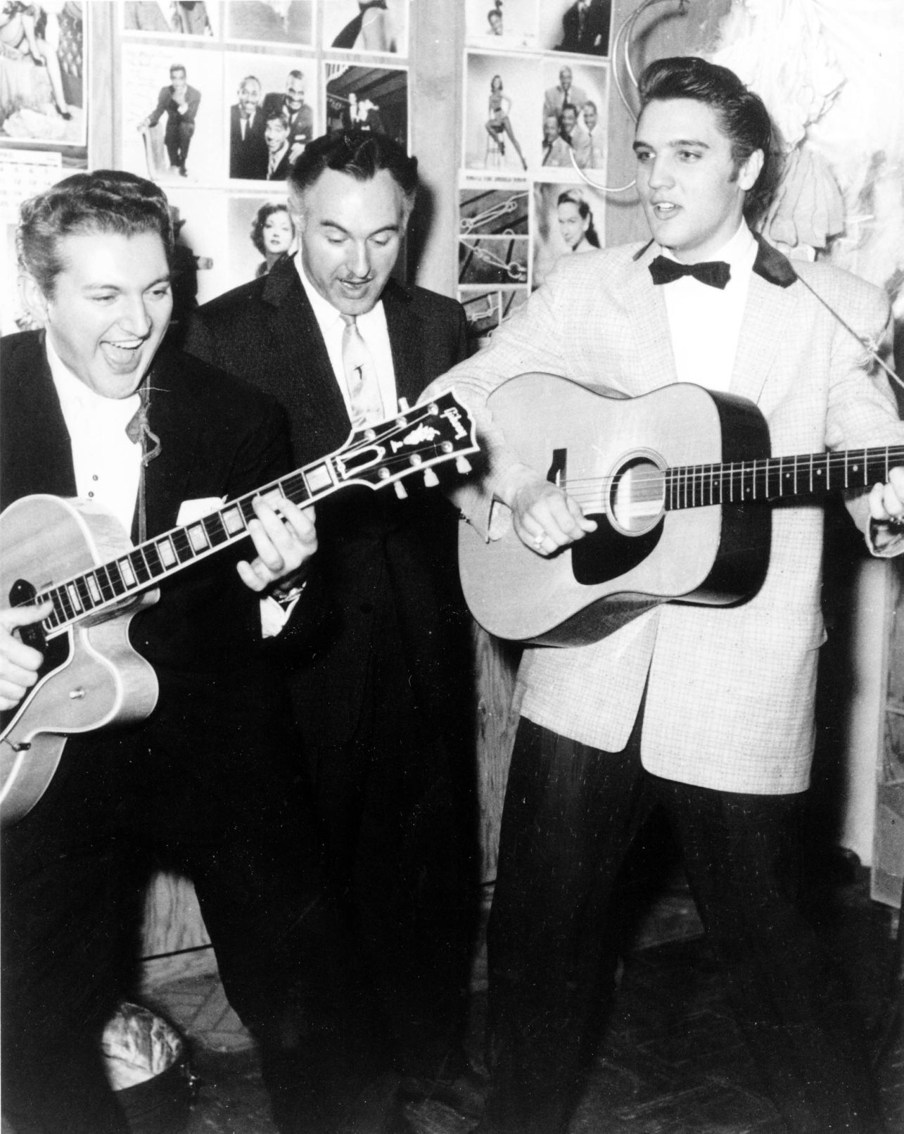 1956: LIBERACE, GEORGE LIBERACE, ELVIS